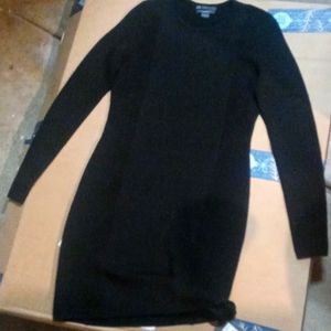 Armani exchange wool sweater dress